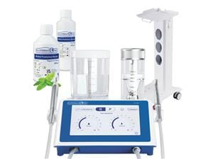 B.A. Ulticlean Combi UC500L - Starter Kit Set, Prophylaxepulver Minze, Packung 4 x 300 g inklusive Gerätewagen