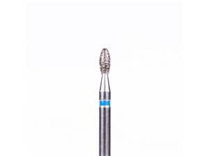 FG-Diamant Ultimate R-D, Ei, Form 379 ISO 016, mittel (blau), Kopflänge 3,5 mm, Packung 5 Stück