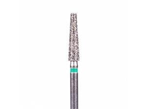 FG-Diamant Ultimate R-D, Konische-Stufe, Form 847 ISO 023, grob (grün), Kopflänge 9 mm, Packung 5 Stück