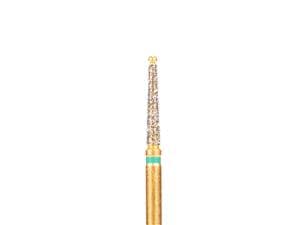 FG-Diamant Ultimate R-D, Konisch-Spitz, Form 858 ISO 014, grob (grün), Kopflänge 8 mm, Packung 5 Stück