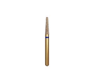 DIATECH® FG-Diamanten, Form G846, Konus flaches Ende ISO 018, Kopflänge 7 mm, Körnung M, Packung 5 Stück