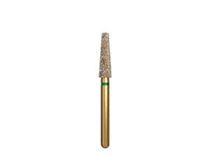 DIATECH® FG-Diamanten, Form G847, Konus flaches Ende ISO 025, Körnung C, Packung 5 Stück