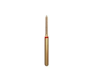 DIATECH® FG-Diamanten, Form G885, Zylinder spitz ISO 012, Körnung F, Packung 5 Stück