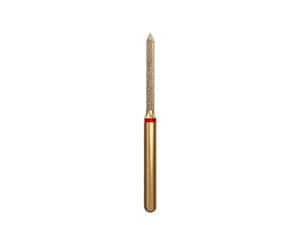 DIATECH® FG-Diamanten, Form G886, Zylinder spitz ISO 012, Körnung F, Packung 5 Stück