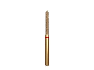 DIATECH® FG-Diamanten, Form G886, Zylinder spitz ISO 014, Körnung F, Packung 5 Stück