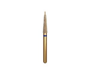 DIATECH® FG-Diamanten, Form G856P, Konus rund mit Zapfen ISO 021, Körnung M, Packung 5 Stück