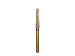 DIATECH® FG-Diamanten, Form G879K, Torpedo konisch / Kürettage ISO 023, Körnung M, Packung 5 Stück