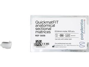 QuickmatFIT Molar, Stäke 0,04 mm, Packung 100 Stück