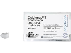 QuickmatFIT Prämolar, Stäke 0,04 mm, Packung 50 Stück