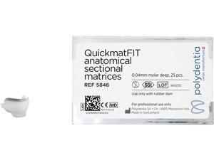 QuickmatFIT Molar Deep, Stäke 0,04 mm, Packung 25 Stück