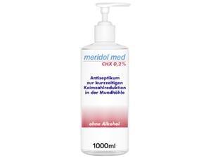 meridol® med CHX 0,2 % (ohne Pumpe) Flasche 1 Liter