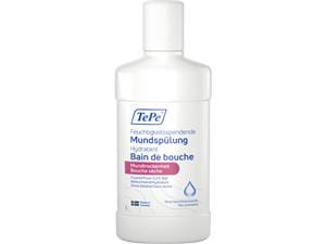 TePe® Feuchtigkeitsspendende Mundspülung Ohne Geschmack, Flaschen 6 x 500 ml