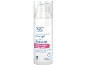 TePe® Feuchtigkeitsspendendes Mundgel Ohne Geschmack, Flaschen 6 x 50 ml