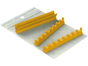 Silikonstege für 8 Instrumente Gelb