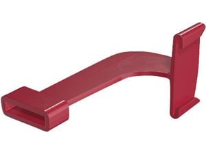 VistaPosition PSP Bissplatte Bissflügel S3, rot, Packung 4 Stück