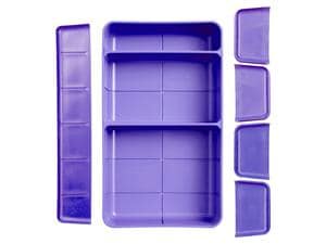Drawer Organizer Neon lila