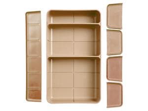 Drawer Organizer Trennwand Klein, beige