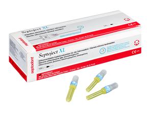 Septoject XL Blau - 30G, 0,3 x 25 mm, kurz, Packung 100 Stück
