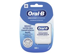 Oral-B® Pro-Expert Advanced Floss Gesundes Zahnfleisch, Packung 12 x 50 Meter