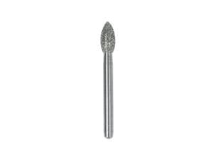 FG-Diamant, Form 257 ISO 025, Körnung normal, Kopflänge 5 mm, Packung 5 Stück