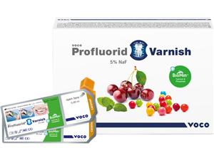 Profluorid® Varnish + BioMin, SingleDose - Standardpackung Karamell, Packung 50 x 0,4 ml