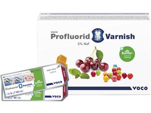 Profluorid® Varnish + BioMin, SingleDose - Standardpackung Kirsche, Packung 50 x 0,4 ml