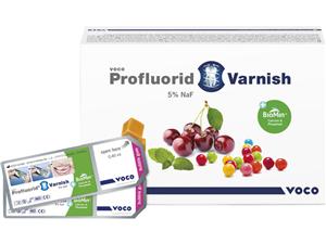 Profluorid® Varnish + BioMin, SingleDose - Standardpackung Bubble Gum, Packung 50 x 0,4 ml