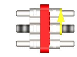 Standard-Dehnschrauben Oberkiefer 1006 Typ 1006/14, 7.5 mm, Packung 10 Stück