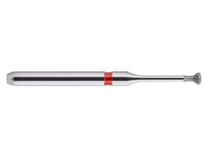 NeoDiamond FG Minimally Invasive, Form 283, Tropfen, schlanker Hals ISO 014, fein (rot), Packung 10 Stück