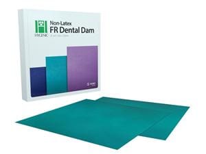 Hygenic® Non-Latex Kofferdam Grün, Format (6" x 6"), Packung 30 Blatt