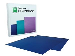 Hygenic® Non-Latex Kofferdam Blau, Format (6" x 6"), Packung 30 Blatt