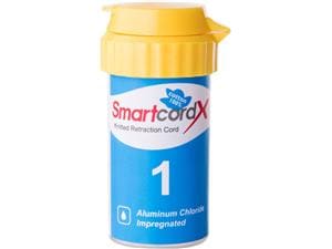 Smartcord X Retraktionsfaden imprägniert mit 25 % AlCl3 - 254 cm (1) X 1 (medium) blau