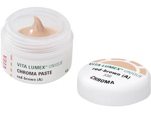 VITA LUMEX® UNIQUE CHROMA PASTE classical A1-D4® Red-brown (A), Dose 4 g