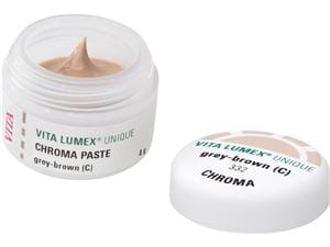 VITA LUMEX® UNIQUE CHROMA PASTE classical A1-D4® Greybrown (C), Dose 4 g