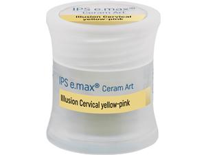 IPS e.max® Ceram Art Illusion Cervical Yellow - pink, Packung 5 g