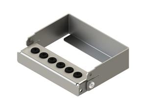 Plug’In 6, Höhe 5 cm Schwarz