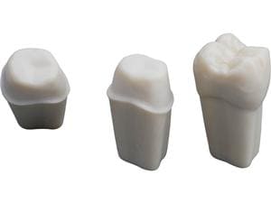 Modellzähne mit Klicksystem ANKA-4 ZP Zahn 16, Packung 10 Stück