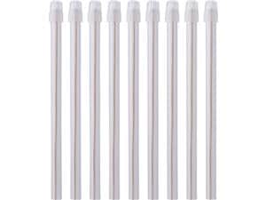 Monoart® Speichelsauger mit abnehmbarer Kappe - Länge 15 cm Transparent, Packung 100 Stück