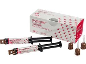 G-CEM ONE™ Twin - Nachfüllpackung A2, Automix-Spritzen 2 x 4,6 g