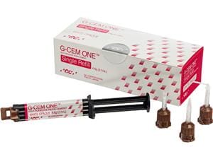 G-CEM ONE™ Single - Nachfüllpackung White Opaque, Automix-Spritze 4,6 g