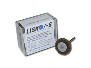 Lisko-Scheiben Grob, braun, Packung 10 Stück