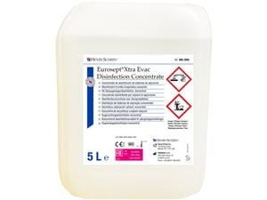 HS-Absauganlagendesinfektion EuroSept® Xtra, Evac Disinfection Concentrate Kanister 5 Liter