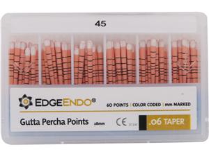 EdgeFile X7 Guttaperchaspitzen Taper 06, ISO 045, weiß, Packung 60 Stück