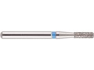 NeoDiamond FG, Form 156, Zylinder mit abgerundeter Kante ISO 008, mittel (blau), Packung 10 Stück