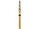 NeoDiamond Gold FG, Form H198, NeoSpiral, Konisch rund ISO 014, extra-grob (schwarz), kurz, Packung 10 Stück