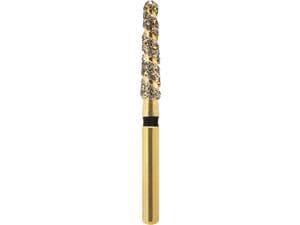 NeoDiamond Gold FG, Form H198, NeoSpiral, Konisch rund ISO 019, extra-grob (schwarz), kurz, Packung 10 Stück