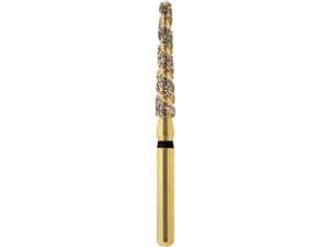NeoDiamond Gold FG, Form H199, NeoSpiral, Konisch rund ISO 016, extra-grob (schwarz), kurz, Packung 10 Stück