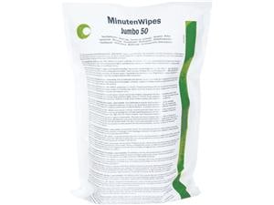 MinutenWipes Jumbo 50 - Nachfüllpackung Beutel 12 x 70 Tücher