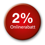 2% Onlinerabatt