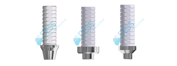 Provisorische Titanabutments